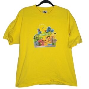 Vintage Y2K Sesame Street Jim Henson 2003 Sesame Workshop Graphic T-Shirt Sz XL